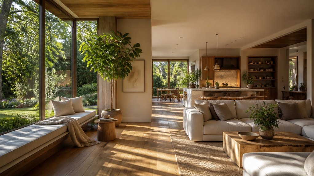 custom wellness focused stone home planning