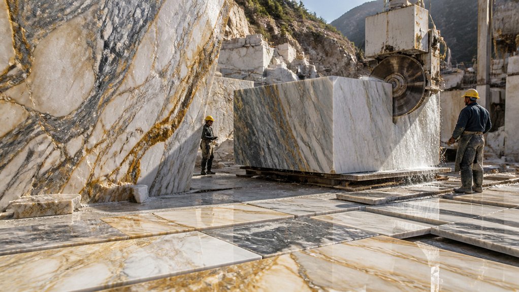 marble quarry assessment and planning