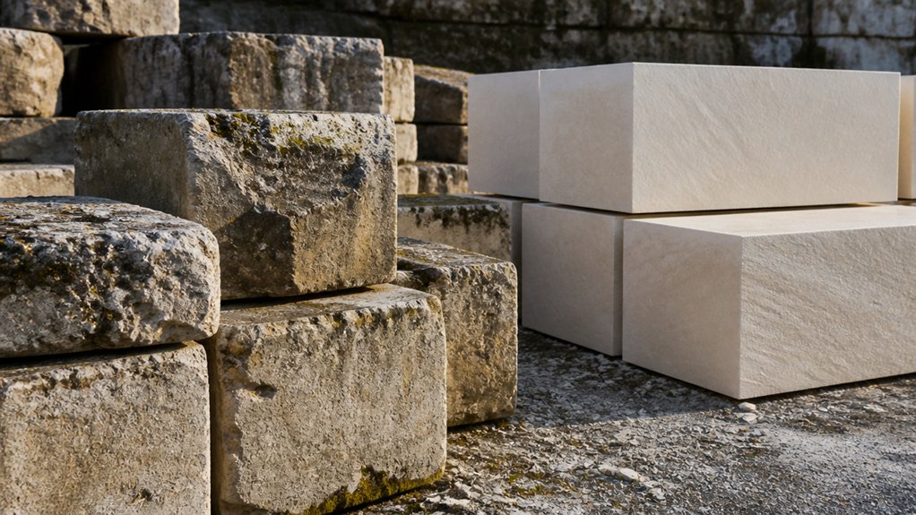 reclaimed vs new stone considerations