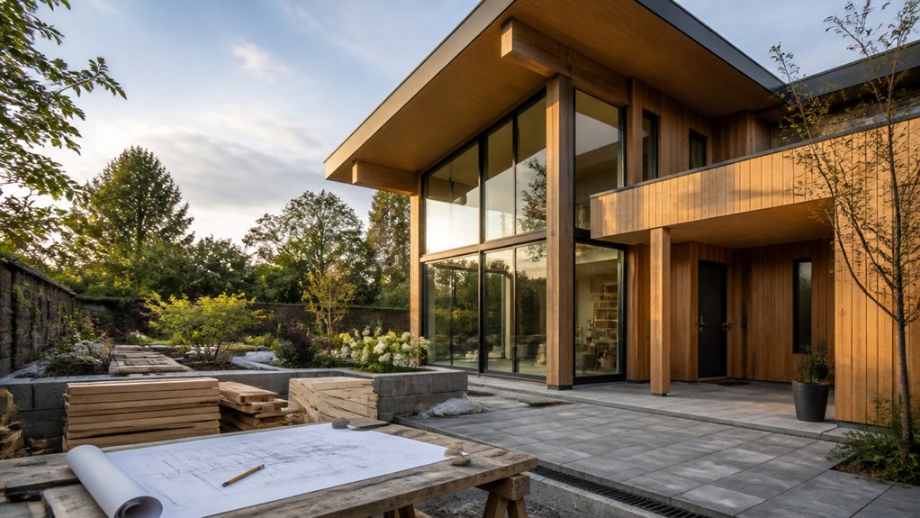 self build home architectural practicality balance