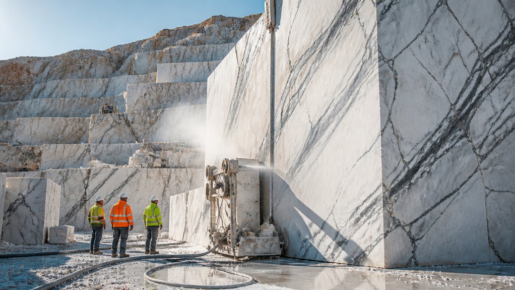 the art of marble quarrying