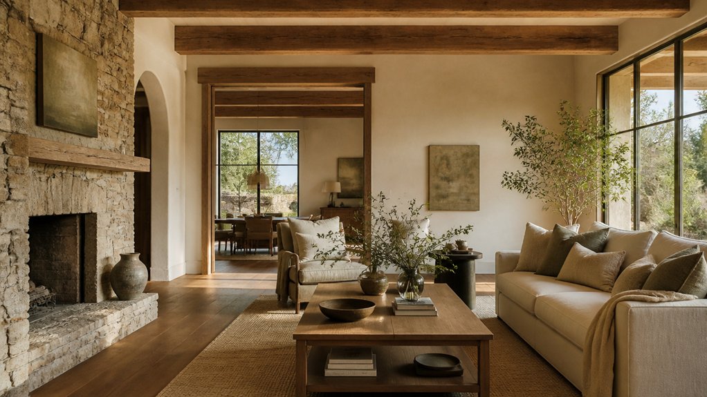 timeless home with natural craftsmanship